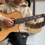 Đàn Guitar Acoustic Odin F6cx gỗ Cẩm Ấn 3A nhập khẩu thumbnail 3