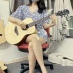 Đàn Guitar Acoustic Mini Odin F4M size 3/4 gỗ thịt 2A thumbnail 3