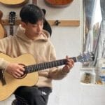 Đàn Guitar Acoustic Mini Odin F2M size 3/4 gỗ thịt 2B thumbnail 4