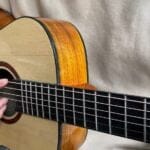 Đàn Guitar Acoustic Mini Odin F2M size 3/4 gỗ thịt 2B thumbnail 6