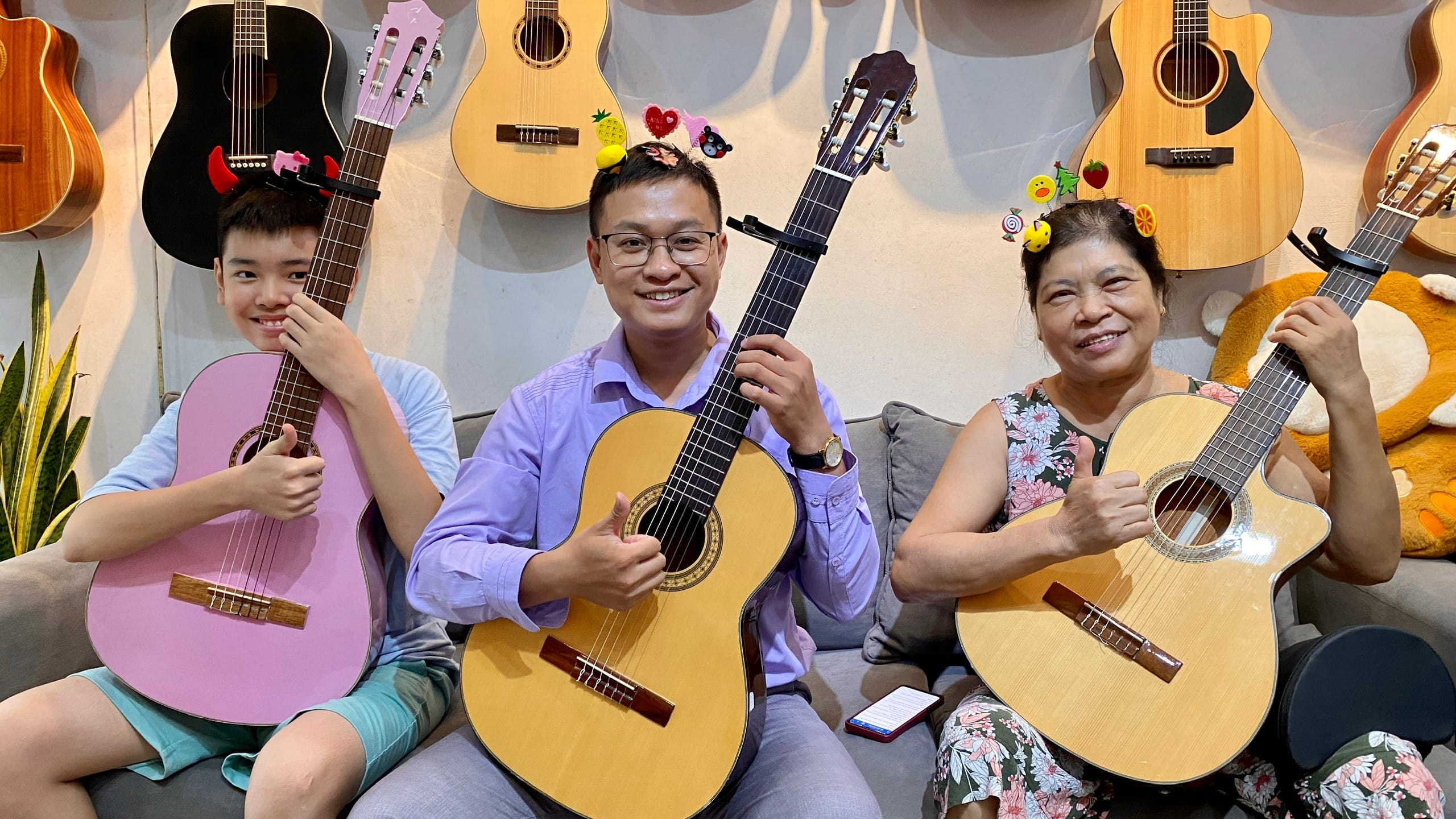 Học Guitar Ở Cầu Giấy