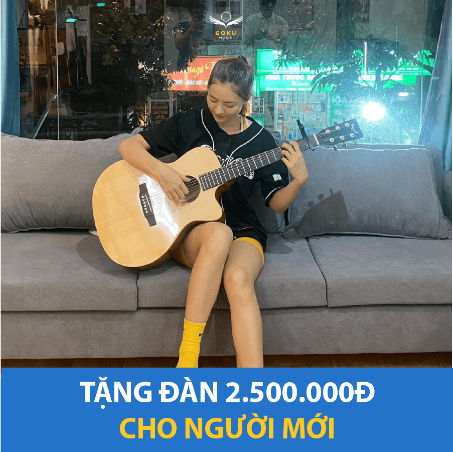 Học guitar cơ bản - Lớp học guitar cho người mới bắt đầu 1 hoc-guitar-co-ban