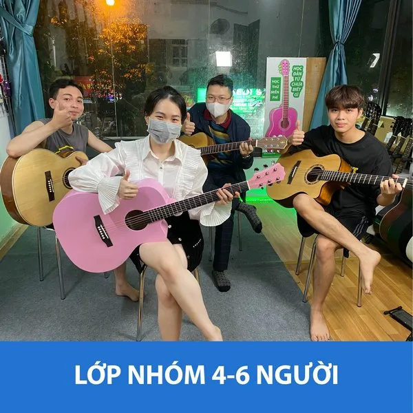 Khóa học Guitar cho Trẻ em Người lớn 3 lop hoc guitar my dinh cau giay 11