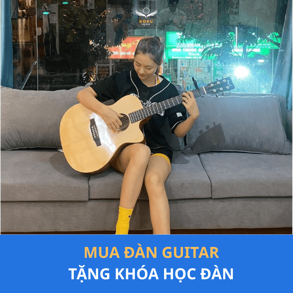 Mua Đàn Guitar tặng khóa học
