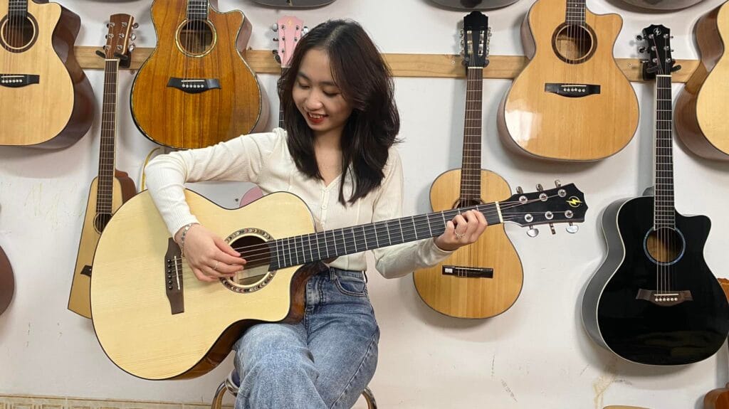 Tặng Khóa Học Khi Mua Đàn Guitar 2 Mua Đàn Guitar Acoustic