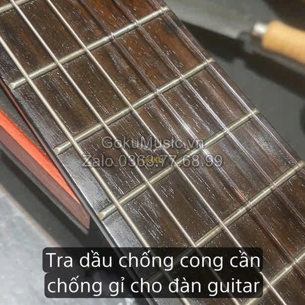 Thay Dây Guitar Nam Từ Liêm Lấy Ngay - Goku Music - Liên Hệ 0363.77.68.99 1 Đàn sau khi thay dây và vệ sinh phím tại Goku Music