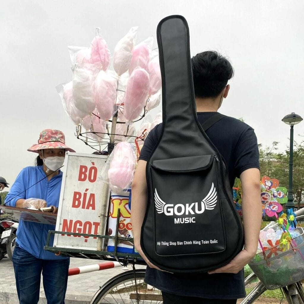 Shop Guitar Mỹ Đình - Shop Bán Đàn Guitar Uy Tín Chất Lượng 2 Bao da đàn guitar 3 lớp đi kèm khi mua đàn guitar