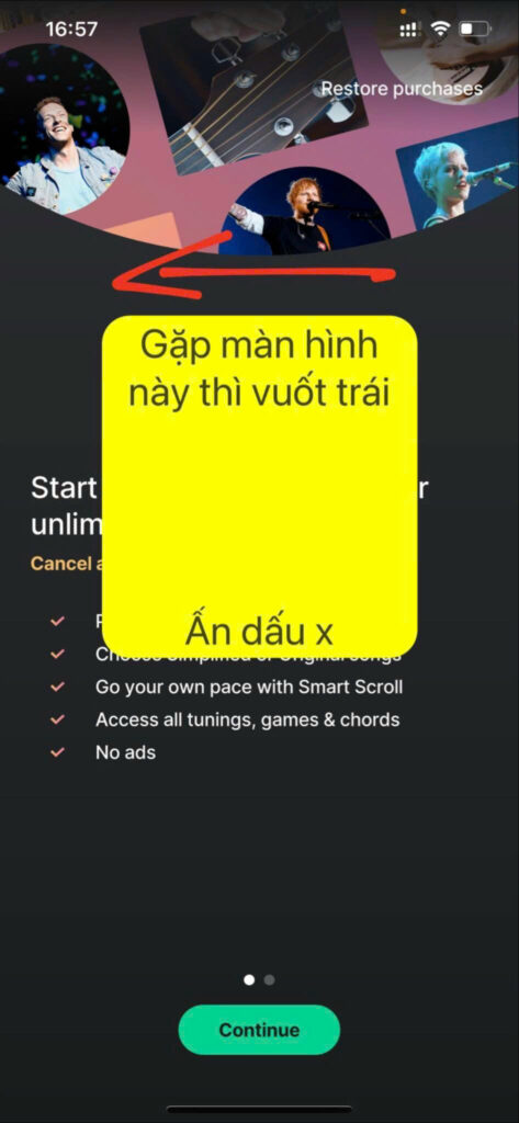 Cách chỉnh dây đàn guitar bằng điện thoại 