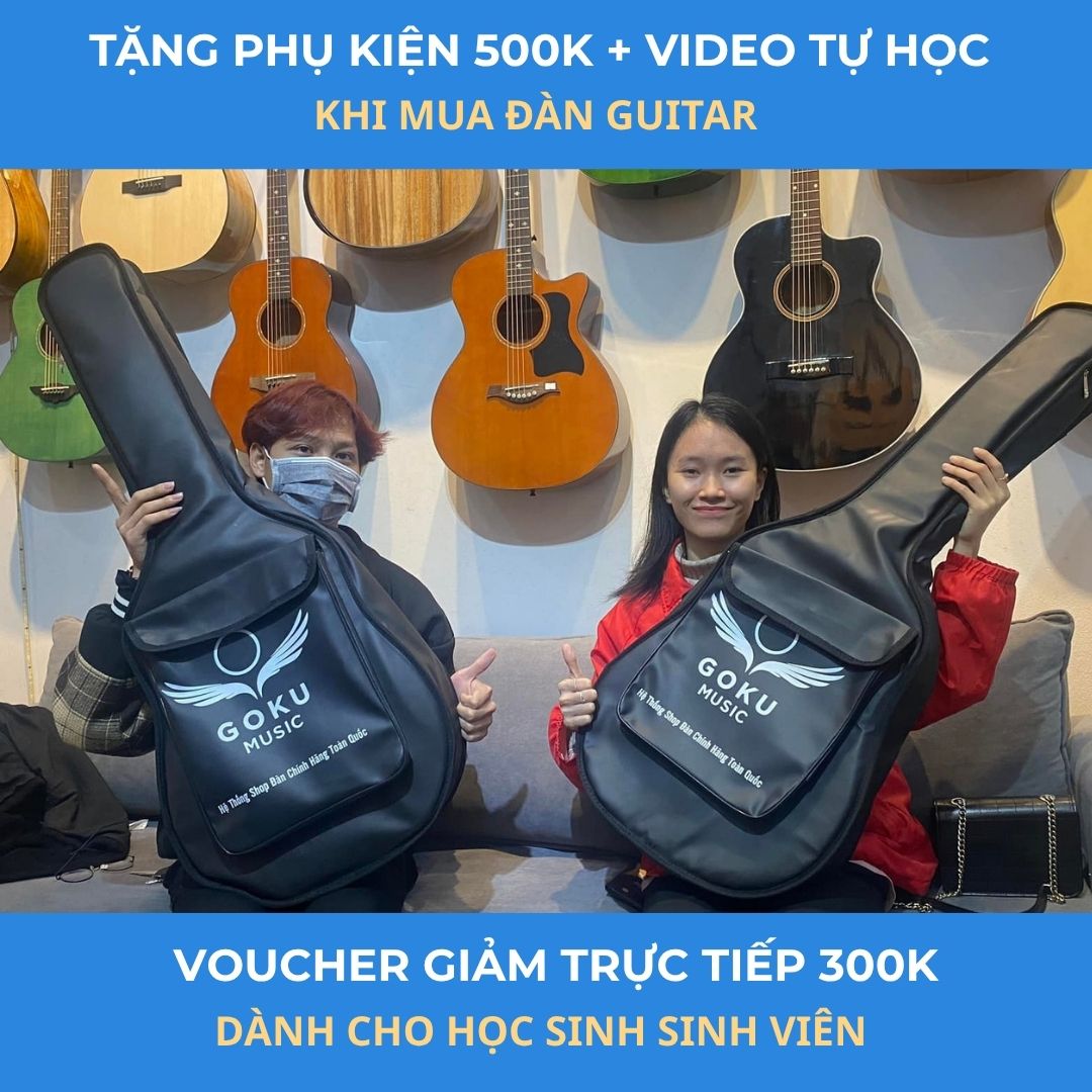 Mua đàn guitar Hà Nội - Shop Đàn Goku Music