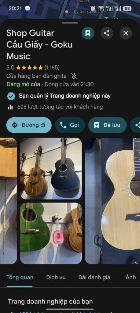7 sai lầm khi mua guitar cho người mới (90% người mới mắc phải) 3 Địa chỉ shop đàn guitar Goku Music