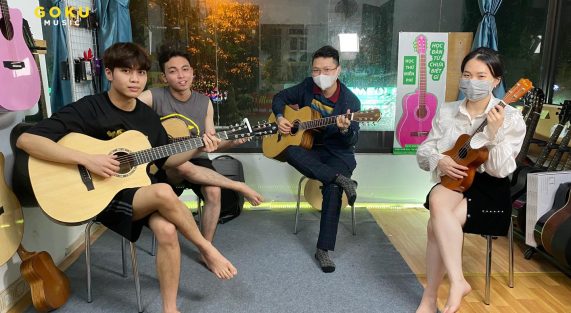 Lớp dạy guitar cầu giấy